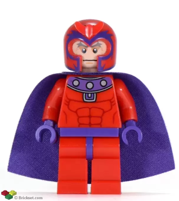 Magneto - Red Outfit - Lego Superheros Minifigures SH031