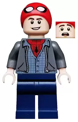 LEGO Super Heroes Minifigures - Peter Parker - Spider-Man Cap