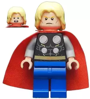 Thor No Beard Lego Superheros Minifigures SH098