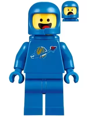 The Lego Movie Minifigures - Benny - Smile / Scared