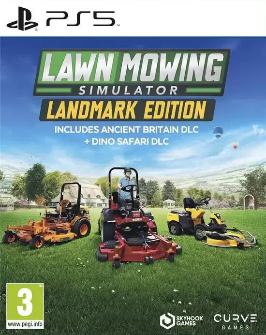 Jeux PS5 - Lawn Mowing Simulator - Landmark Edition