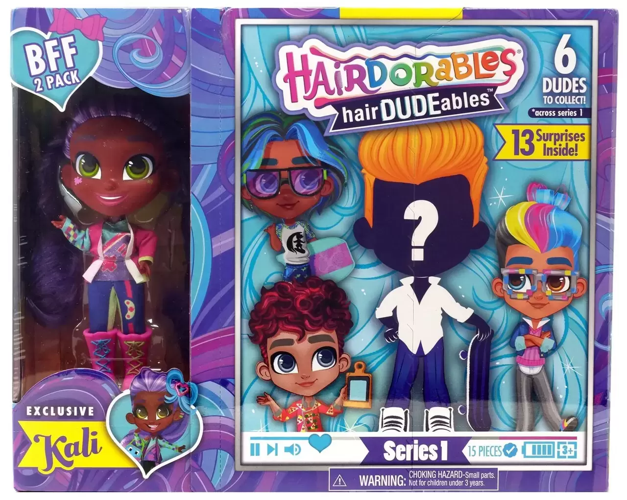 HairDUDEables - Exclusive Kali BFF (2 pack - Series 1)