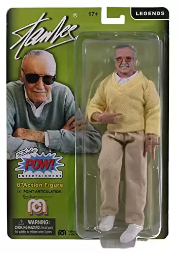 Mego Movies Action Figures - Stan Lee (Yellow Sweater)