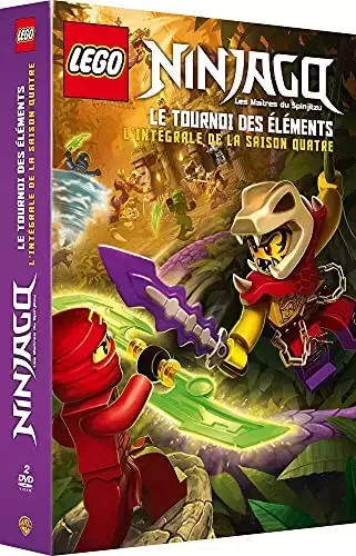 LEGO DVD - Lego Ninjago, Les maîtres du Spinjitzu-Saison 4-Le Tournoi des éléments