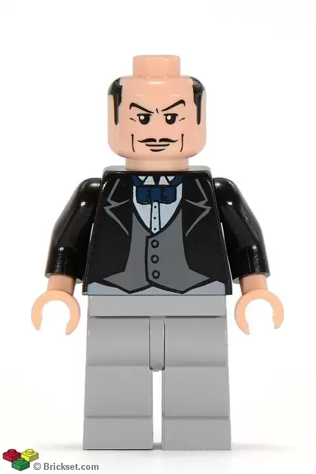 LEGO Super Heroes Minifigures - Alfred Pennyworth, the Butler - Bow Tie