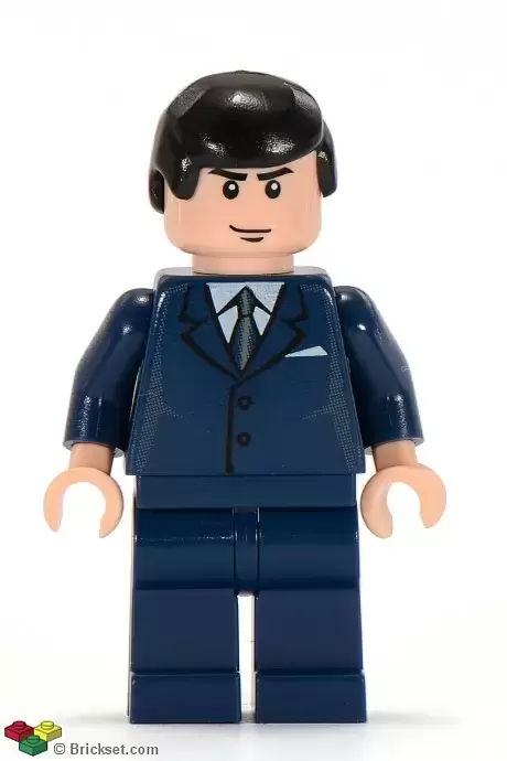 LEGO Super Heroes Minifigures - Bruce Wayne - Dark Blue Suit