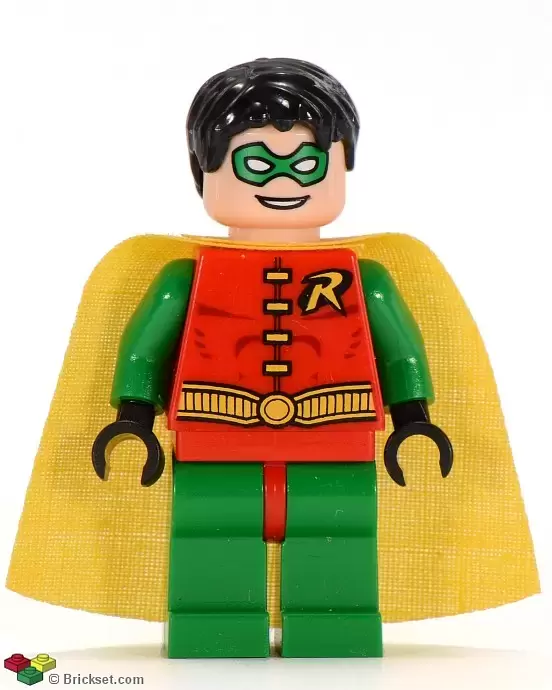 LEGO Super Heroes Minifigures - Robin - Short Hair