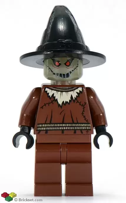 LEGO Super Heroes Minifigures - Scarecrow, Glow in the Dark Head