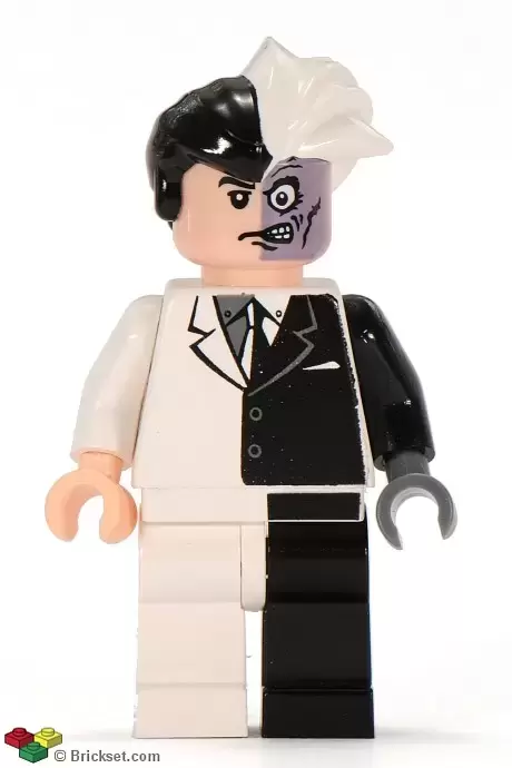 LEGO Super Heroes Minifigures - Two-Face with Black Stripe Hips