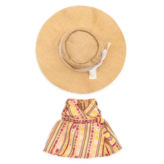 Nuimos Cloths And Accessories - Printed Wrap Dress with Sun Hat