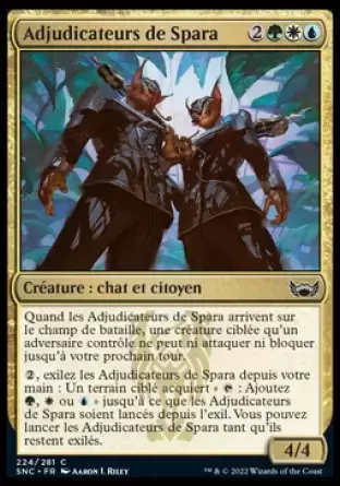 Les Rues de la Nouvelle-Capenna - Adjudicateurs de Spara