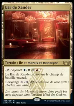 Les Rues de la Nouvelle-Capenna - Bar de Xander