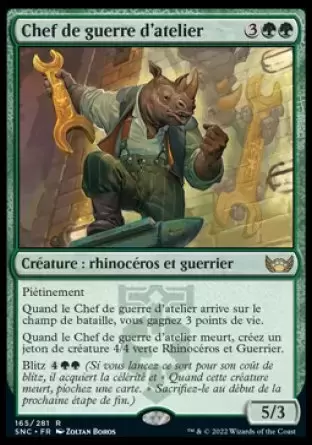 Les Rues de la Nouvelle-Capenna - Chef de guerre d\'atelier
