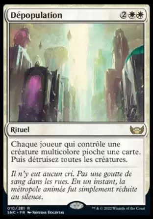 Les Rues de la Nouvelle-Capenna - Dépopulation