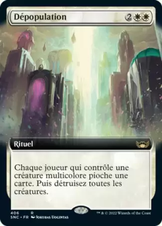 Les Rues de la Nouvelle-Capenna - Dépopulation