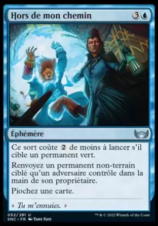 Les Rues de la Nouvelle-Capenna - Hors de mon chemin