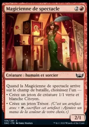 Les Rues de la Nouvelle-Capenna - Magicienne de spectacle