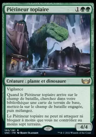 Les Rues de la Nouvelle-Capenna - Piétineur topiaire