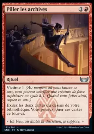 Les Rues de la Nouvelle-Capenna - Piller les archives