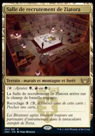 Les Rues de la Nouvelle-Capenna - Salle de recrutement de Ziatora