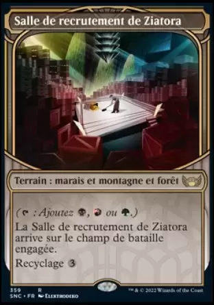 Les Rues de la Nouvelle-Capenna - Salle de recrutement de Ziatora
