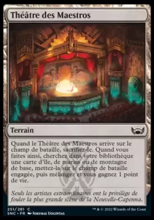 Les Rues de la Nouvelle-Capenna - Théâtre des Maestros