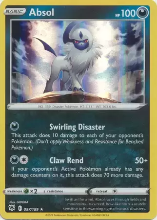 Astral Radiance - Absol Holo