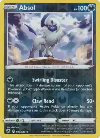 Astral Radiance - Absol Reverse