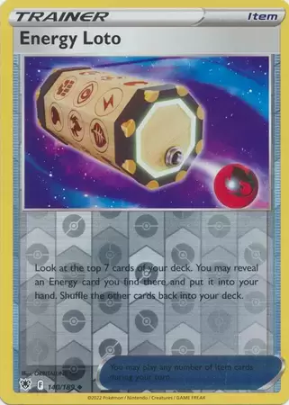 Astral Radiance - Energy Loto Reverse