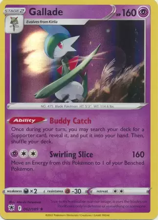 Astral Radiance - Gallade Holo
