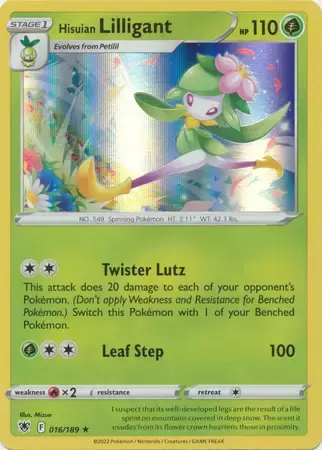 Astral Radiance - Hisuian Lilligant Holo