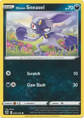 Astral Radiance - Hisuian Sneasel