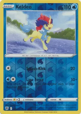 Astral Radiance - Keldeo Reverse
