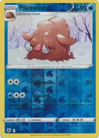 Astral Radiance - Piloswine Reverse