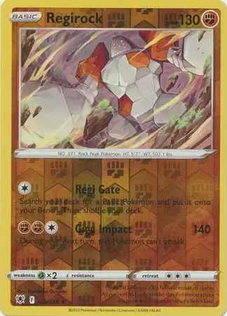 Astral Radiance - Regirock Reverse