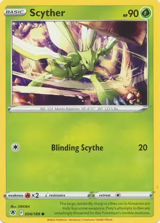 Astral Radiance - Scyther