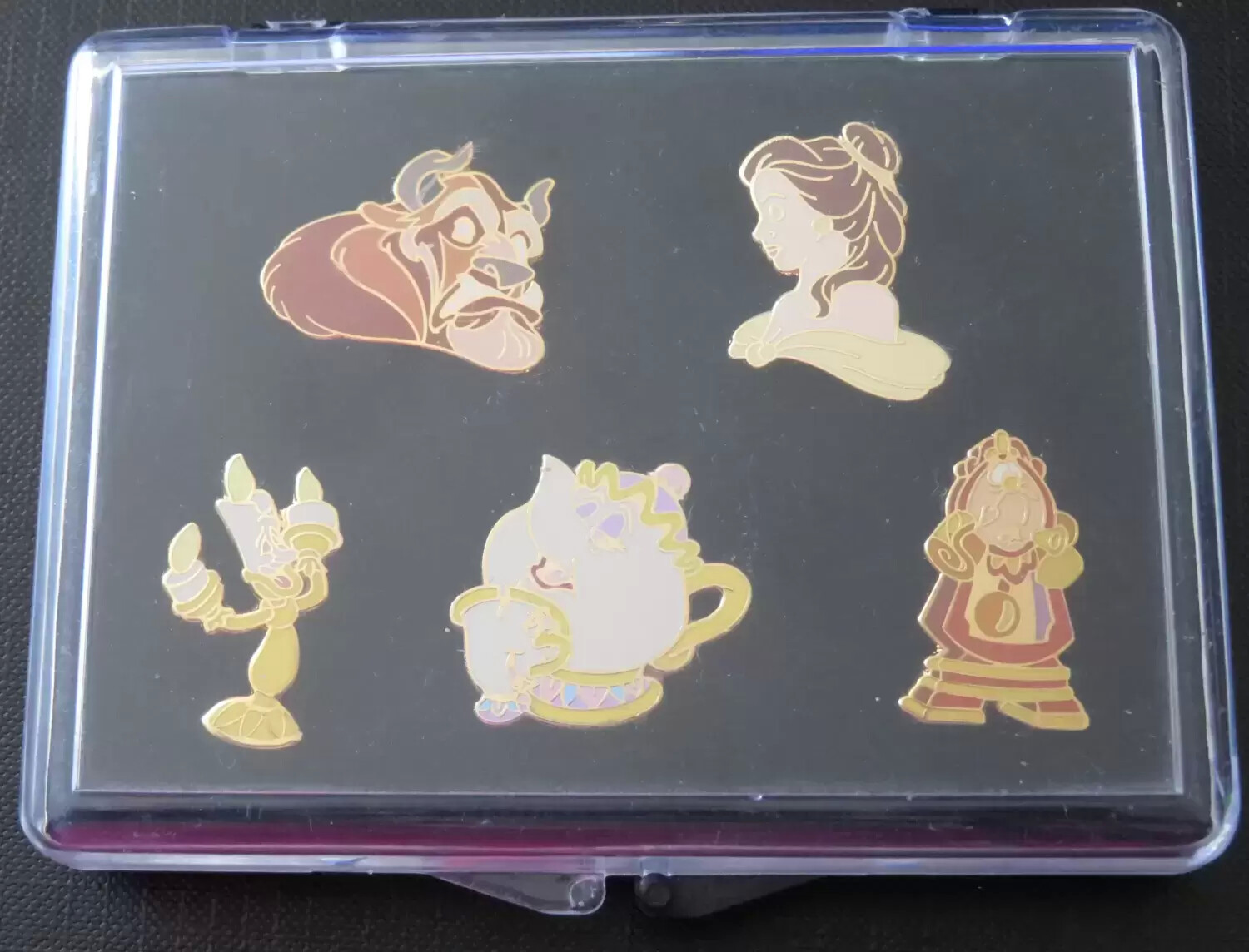 Disney Pins Open Edition - Set 5 pins La Belle et la Bête