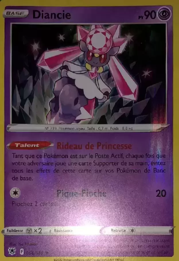 Astres Radieux - Diancie holographique