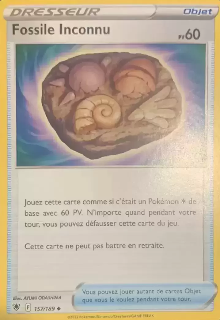 Astres Radieux - Fossile Inconnu
