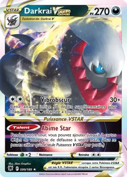 Astres Radieux - Darkrai VSTAR
