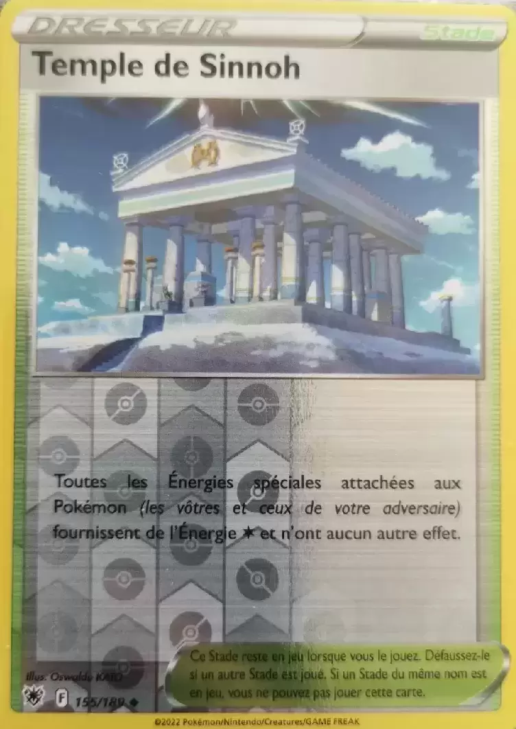 Astres Radieux - Temple de Sinnoh Reverse