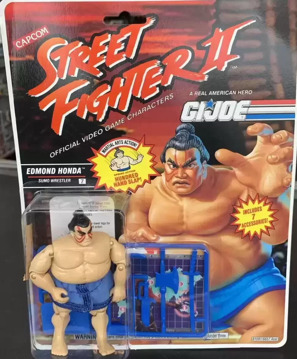 G.I. JOE - Street Fighter II - Edmond Honda