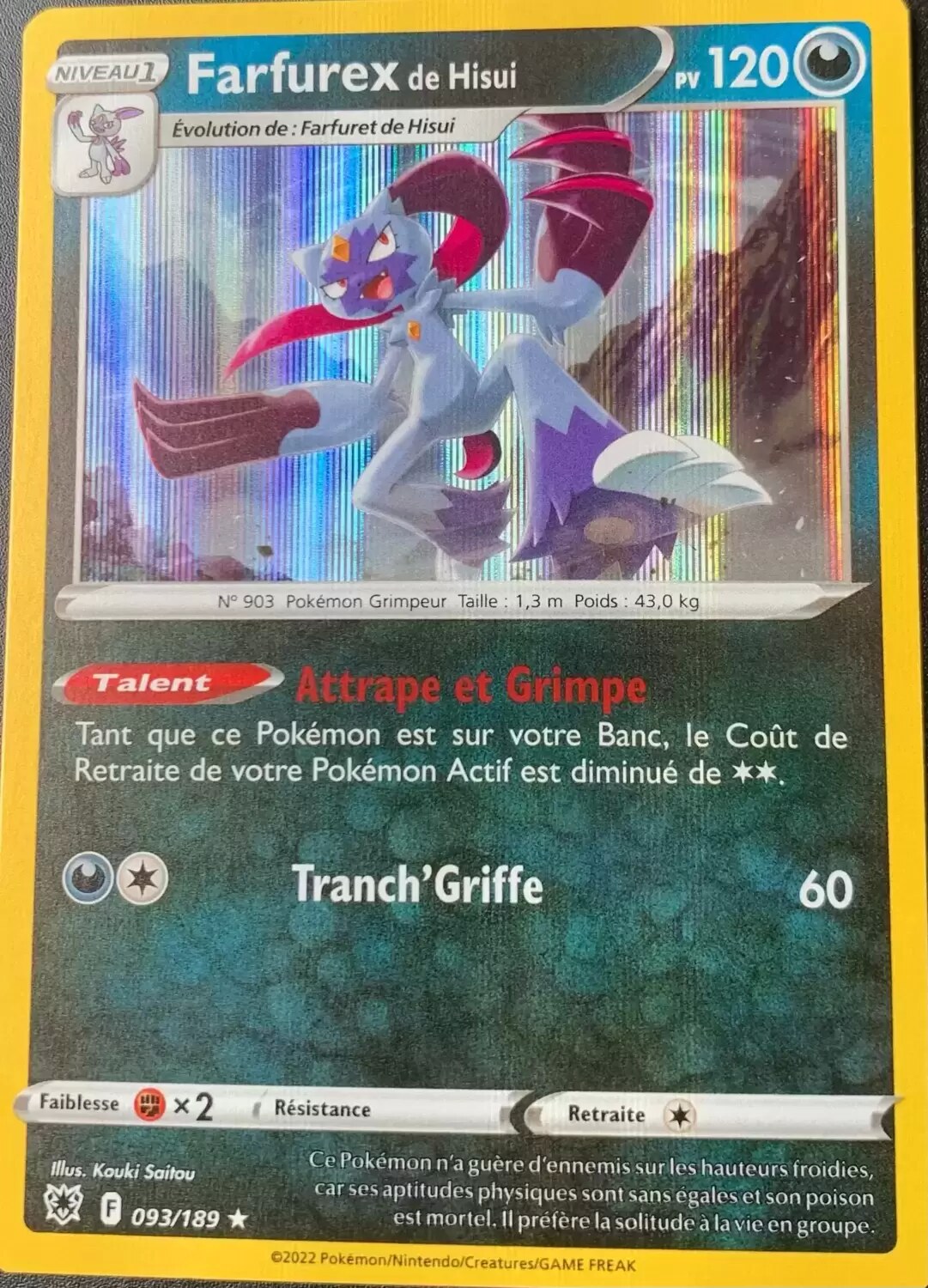 Astres Radieux - Farfurex de Hisui holographique