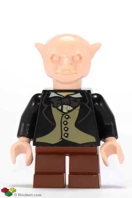 Lego Harry Potter Minifigures - Goblin, Reddish Brown Legs