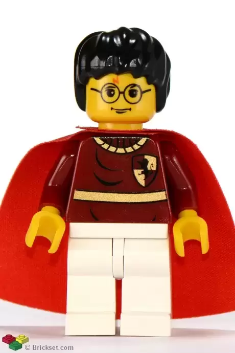 Lego Harry Potter Minifigures - Harry Potter, Dark Red Quidditch Uniform