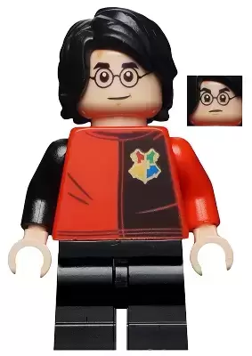 Lego Harry Potter Minifigures - Harry Potter, Tournament Uniform Paneled Shirt, Detailed