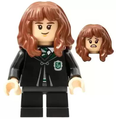 Lego Harry Potter Minifigures - Hermione Granger, Slytherin Robe