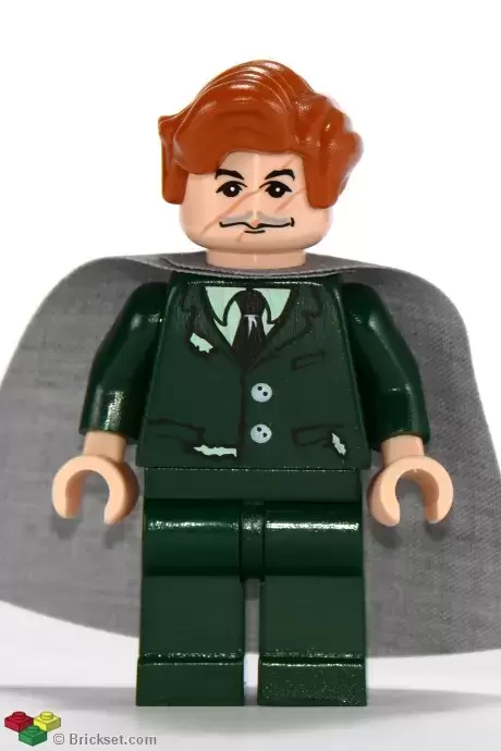 Lego Harry Potter Minifigures - Professor Remus Lupin - Dark Green Suit