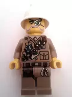 Lego Monster Fighter Minifigures - Major Quinton Steele