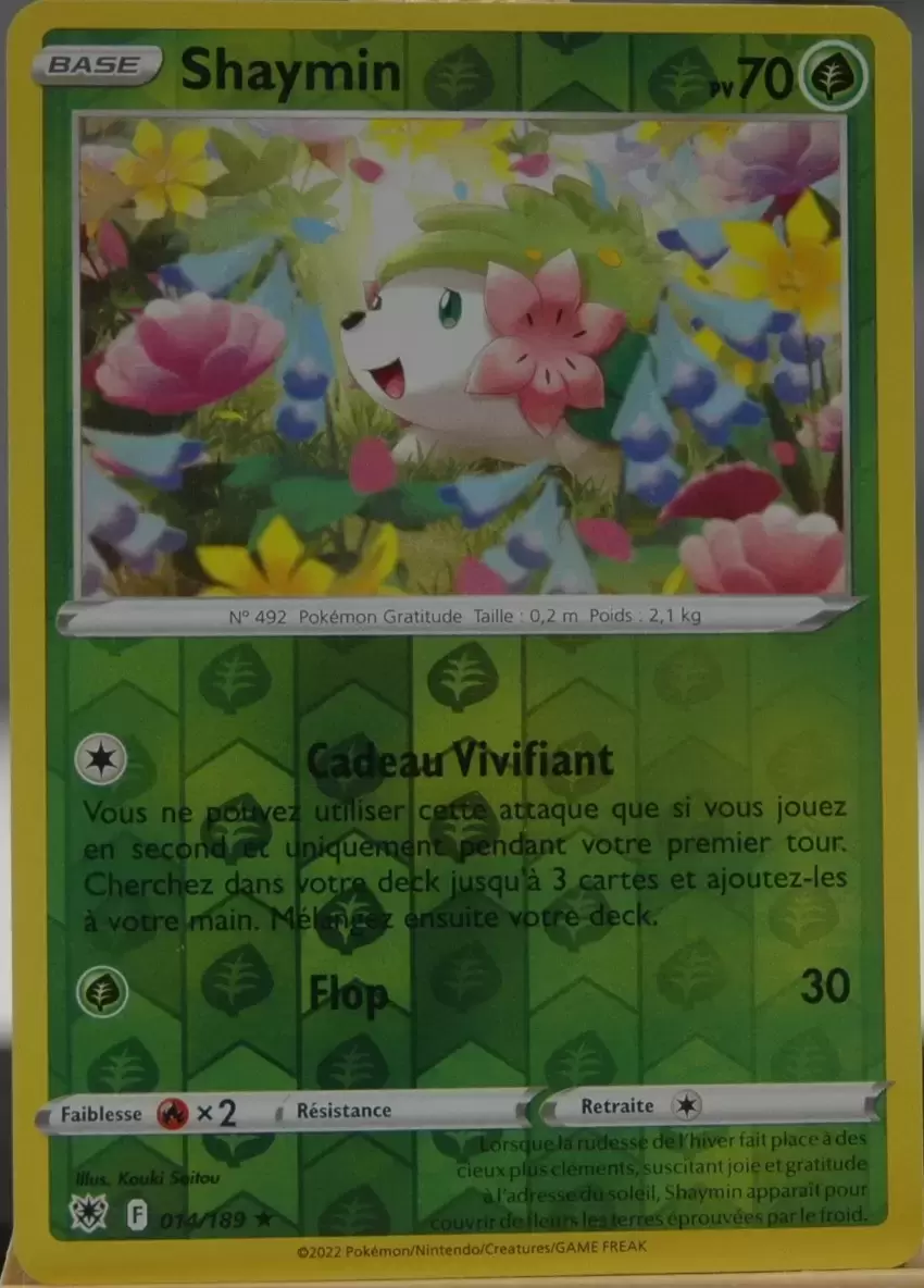 Astres Radieux - Shaymin Reverse